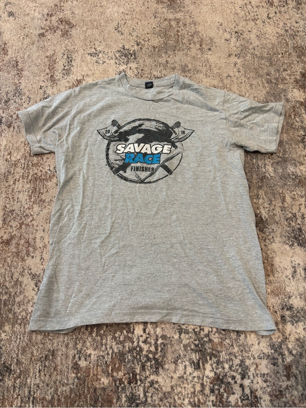 Savage Race Finisher Tee - Gray